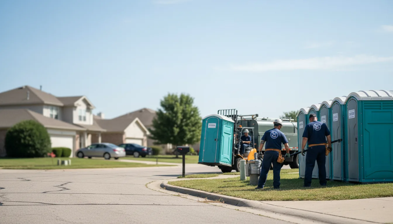 Porta Potty Rental in Tatums, OK near me